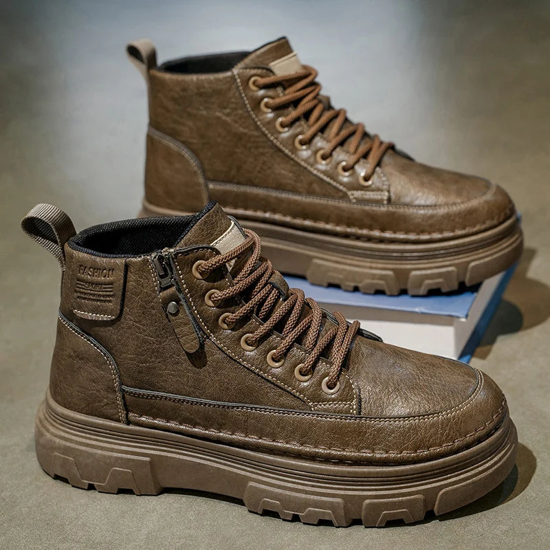 Men's shoes four season new wear-resistant breathable casual anti-slip comfort outdoor walking shoes fashion versatile tide shoe