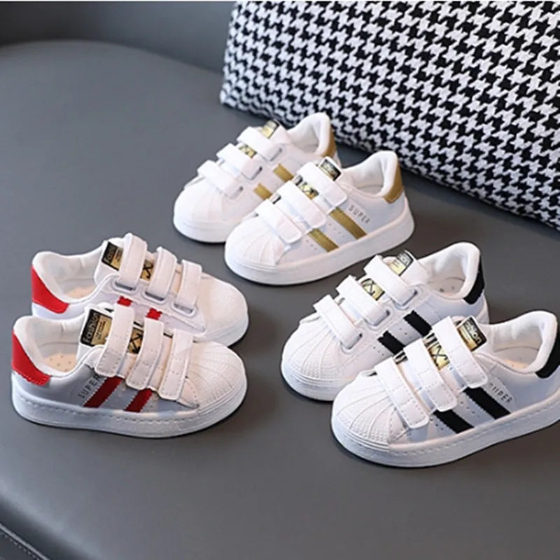 Zapatillas kid Design White Sneakers Toddlers Girl Boy Mesh Breathable Casual Sport Shoes Kid Tennis 2-6Y Skate shoe Girls' shoe
