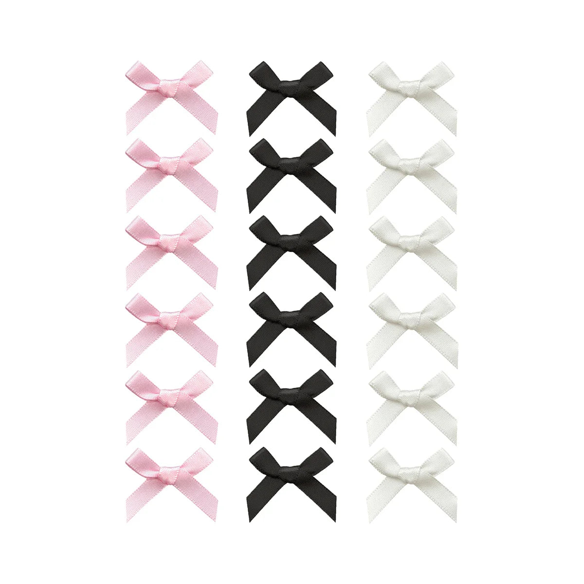 18 piece set of women's hair accessories, colorful ribbons, bows, hair clips, fashionable, sweet, cute hair claw straps, lace el