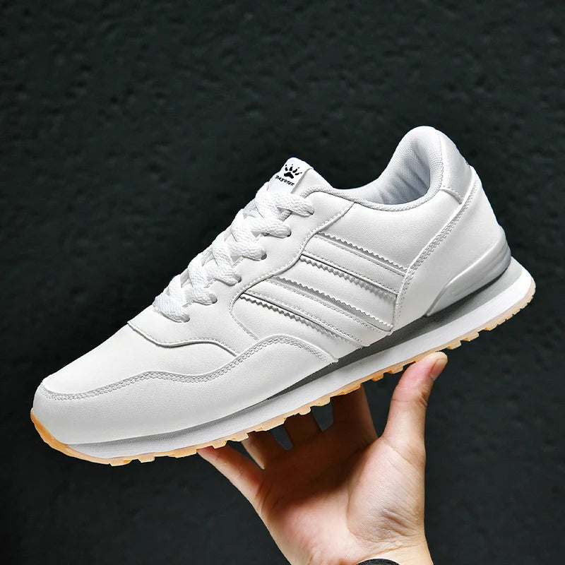 Men's Shoes New Spring and Autumn Sports Shoes, Durable and Lightweight Running Shoes, Breathable for Teenagers, Middle Sch