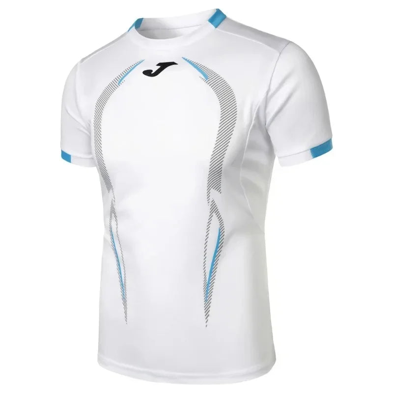 JOMA Quick-drying sweat-absorbing men's T-shirt, short-sleeved sweatshirt, high-quality top for football, running and sports