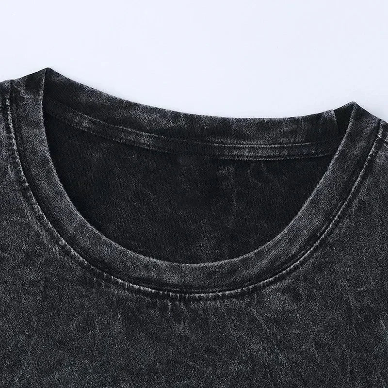 Hot Horror Game The Outlast Trials Washed Tshirt personality Clothes Suitable for all seasons Plus Size Unisex Streetwear soft