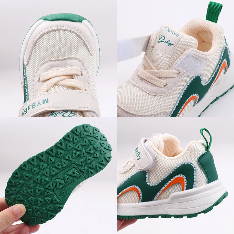 Kid Shoes Casual Sneaker Breathable for Baby Boys and Girls 1-3 Years Old Rubber Sole Anti-slip Spring and Autumn 2023 Fashion