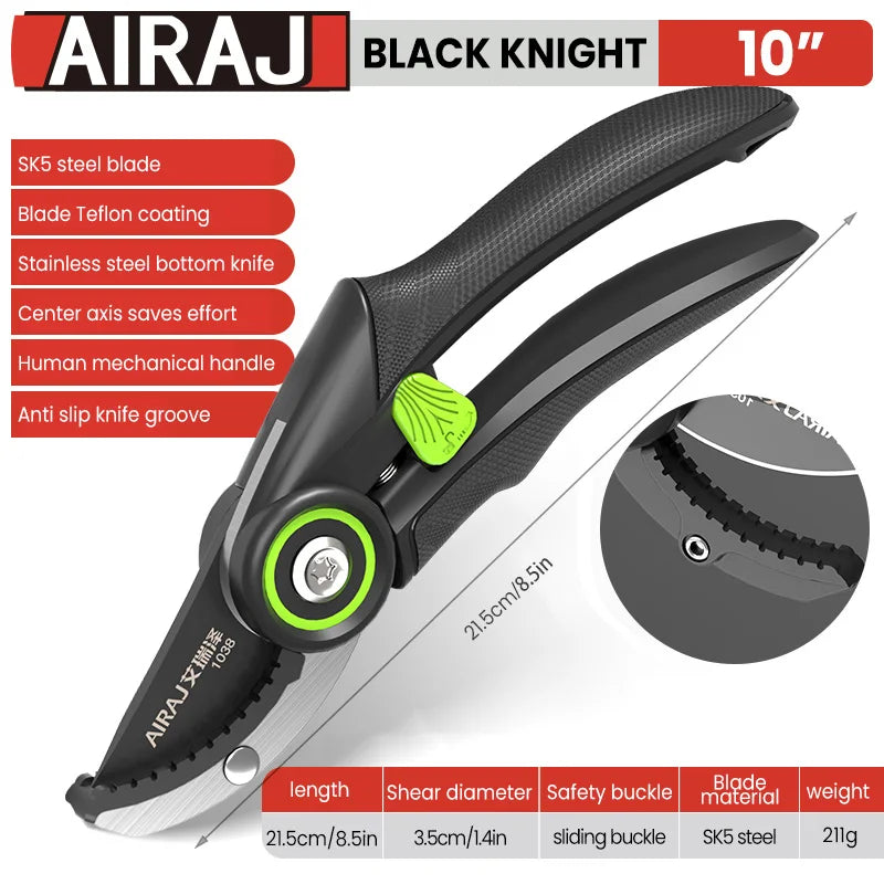 Garden Tools Labor Saving Scissors Gardening Plant Sharp Branch Pruners Protection Hand Durable