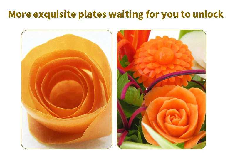 Vegetable Fruit Cutter Household Spiral Funnel Flower Shredder Peeler Artifact Portable Fast Carrot Cutter Slicer Spiral Cutter