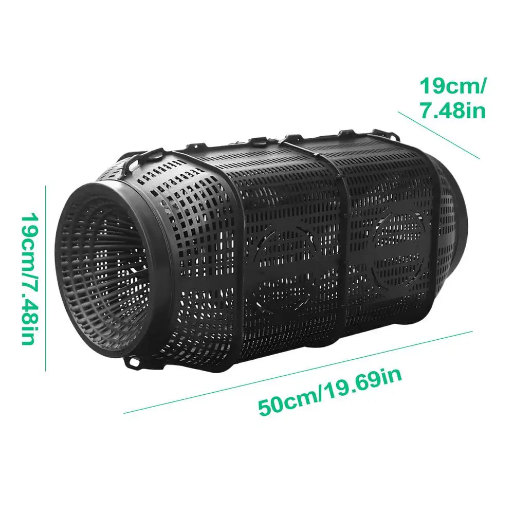 Portable Fishing Bait Trap Eel Loach Trap Fishing Pot Lightweight Fish Net Cage Bait Trap Crab Cage For Shrimp Crayfish Lobster