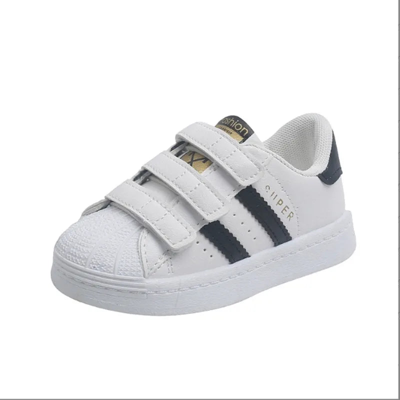 Zapatillas kid Design White Sneakers Toddlers Girl Boy Mesh Breathable Casual Sport Shoes Kid Tennis 2-6Y Skate shoe Girls' shoe