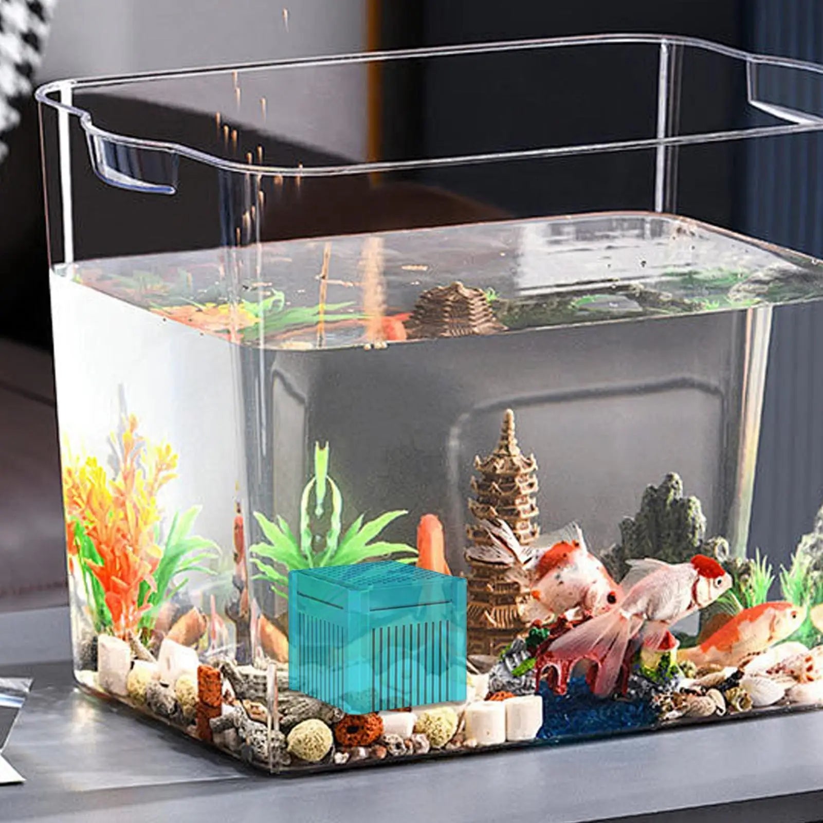 Aquarium Activated Carbon  Water Purifier Cube Filter for Fish Tank Aquarium Supplies Multifunctional Filtration Aid for Pools