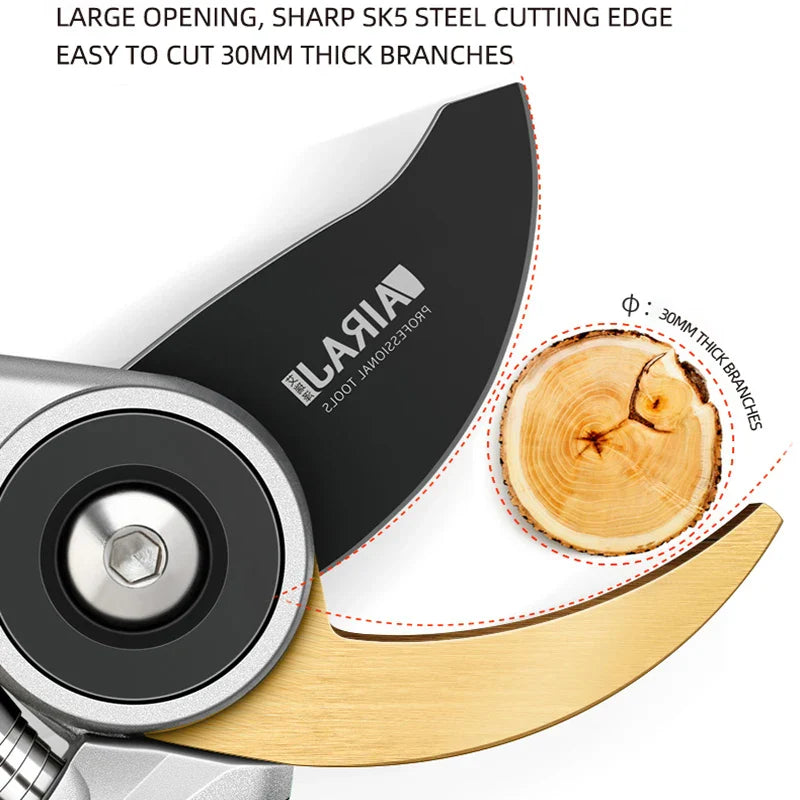 Garden Tools Labor Saving Scissors Gardening Plant Sharp Branch Pruners Protection Hand Durable