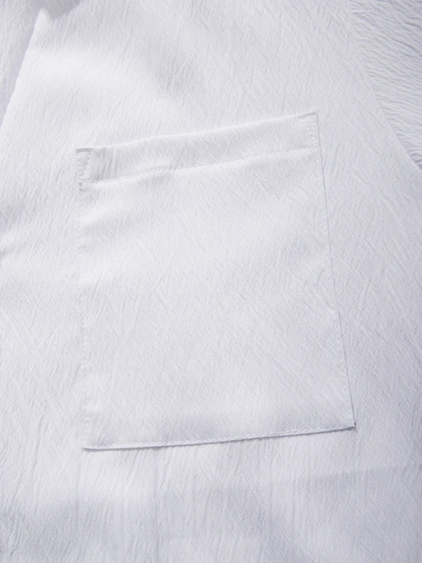 2025 Men's Short-Sleeved Shirts New Cotton Linen Hot Sale Summer Solid Color Turn-down collar Casual Beach Style Plus Size