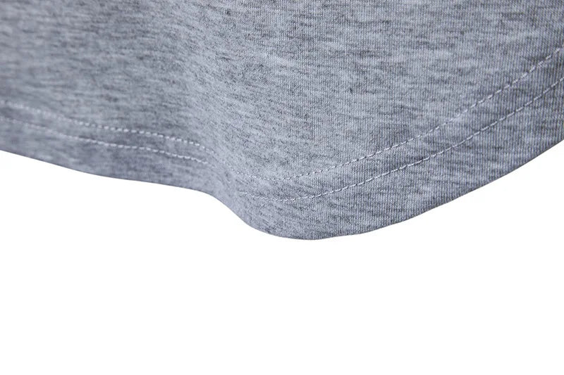 2025 Men's Summer Short Sleeve Hooded T-Shirt Solid Long Hip Hop Tops Fashion Side Zipper Streetwear Casual Sport Tees for Men