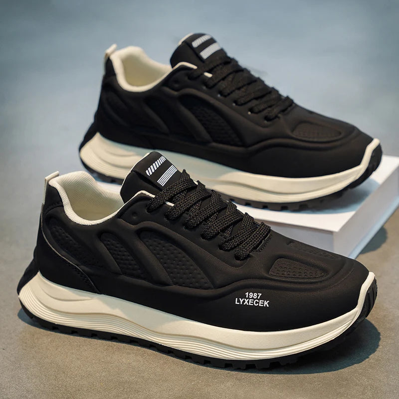 Men's Shoes Spring New Arrival Low Cut Soft Soled Breathable Walking Shoes Men's Trendy Casual Sports Shoes Male Trainers