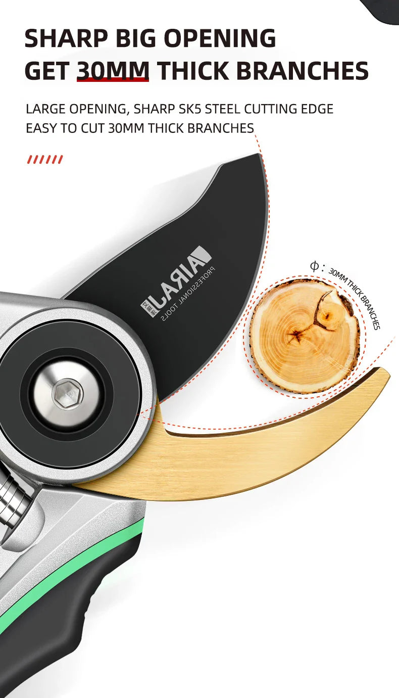 Garden Tools Labor Saving Scissors Gardening Plant Sharp Branch Pruners Protection Hand Durable