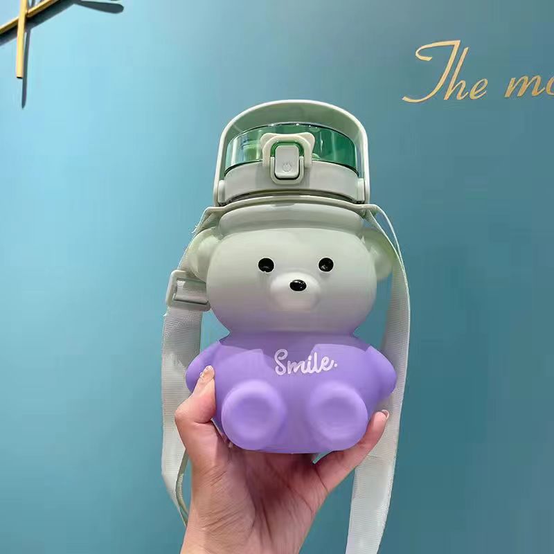Cartoon Leakproof Water Bottles For Kids ( Available )