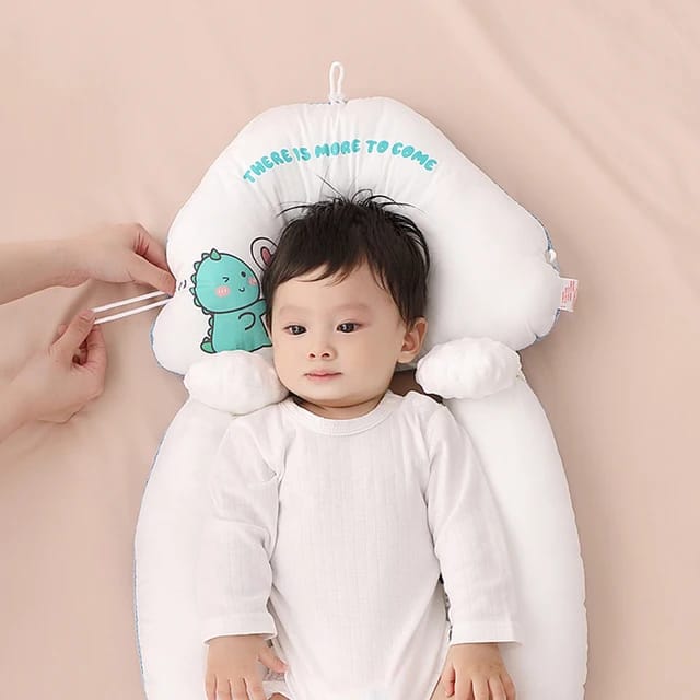 Baby Sleeping Pillow Head & Neck Support with Arm Wedge Pacifier (Available)