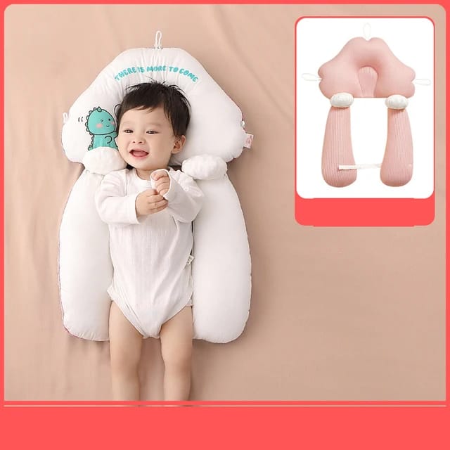 Baby Sleeping Pillow Head & Neck Support with Arm Wedge Pacifier (Available)