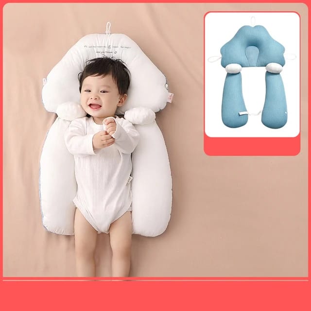 Baby Sleeping Pillow Head & Neck Support with Arm Wedge Pacifier (Available)