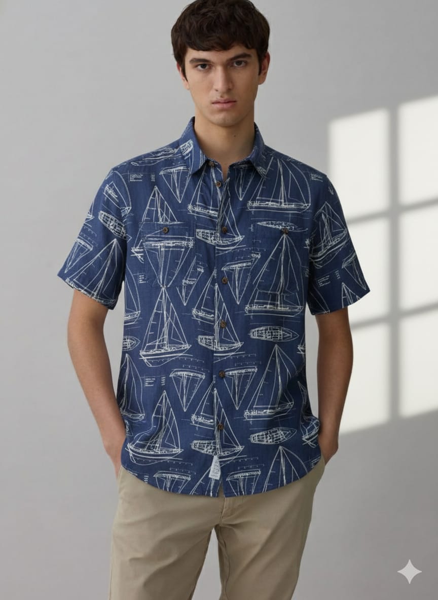 Men's original export beach summer shirt