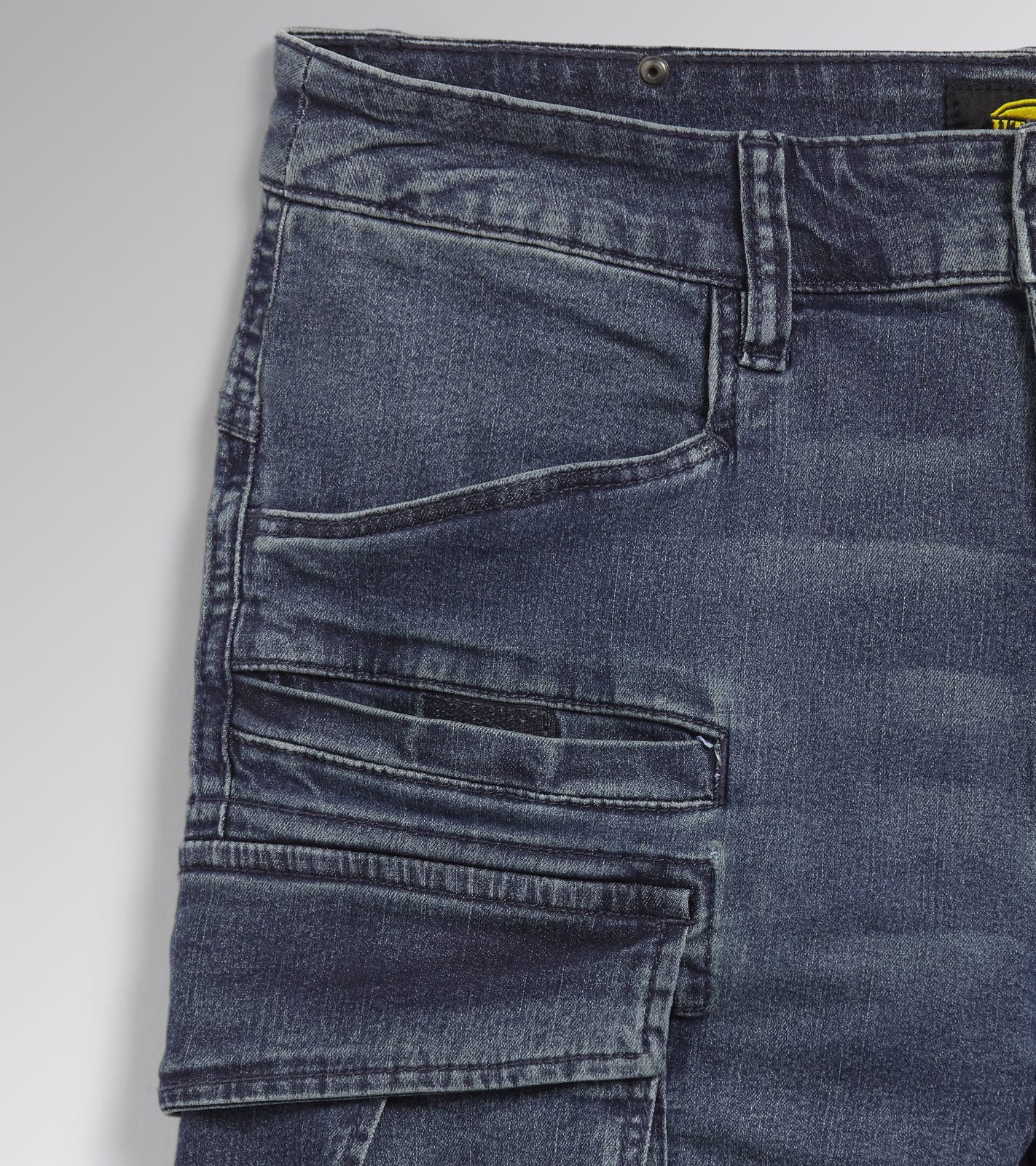 Diadora Utility Stone Cargo Light – Premium Stretch Denim Cargo Pant