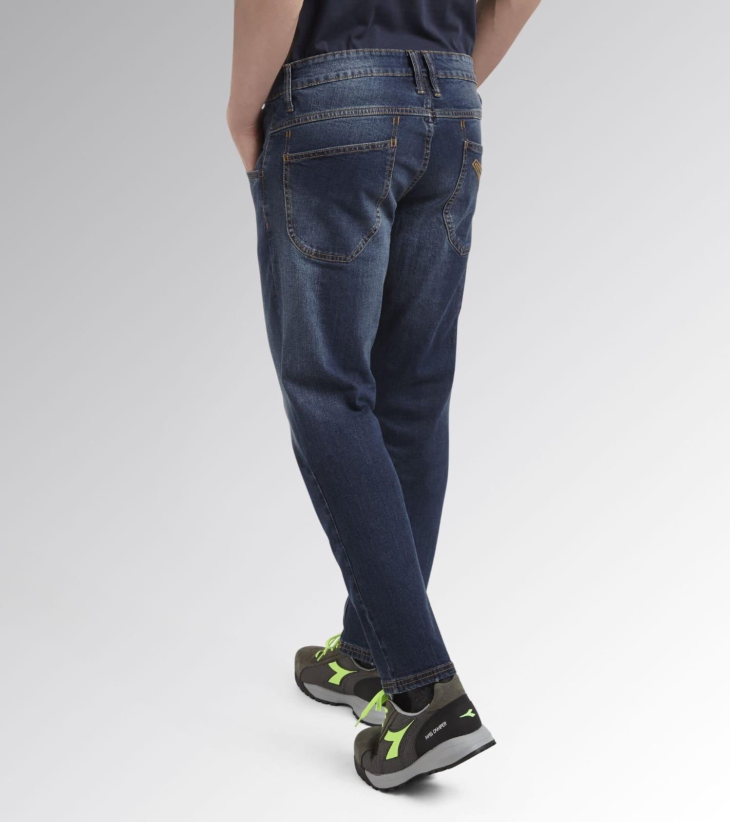 Diadora Utility Pant Stone – Stretch Denim Work Pants