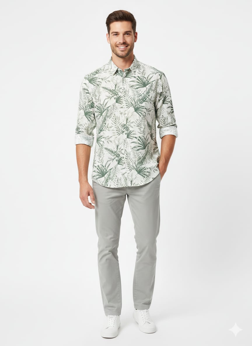 Men’s Original Export Summer Floral Shirt