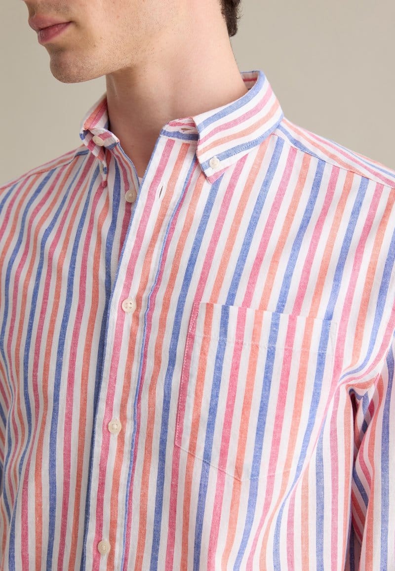 OVS Piombo Blue Orange Shirt – XL