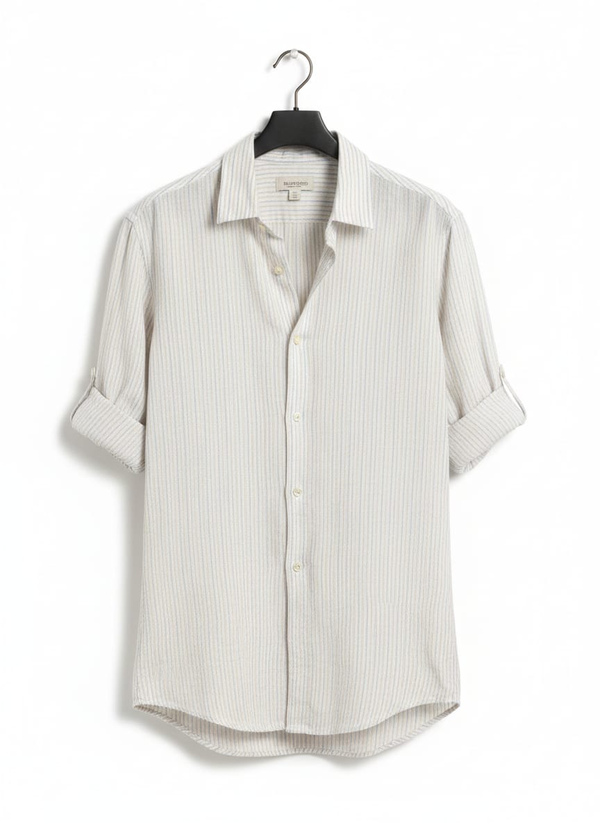 Rumford Stripe Linen Shirt