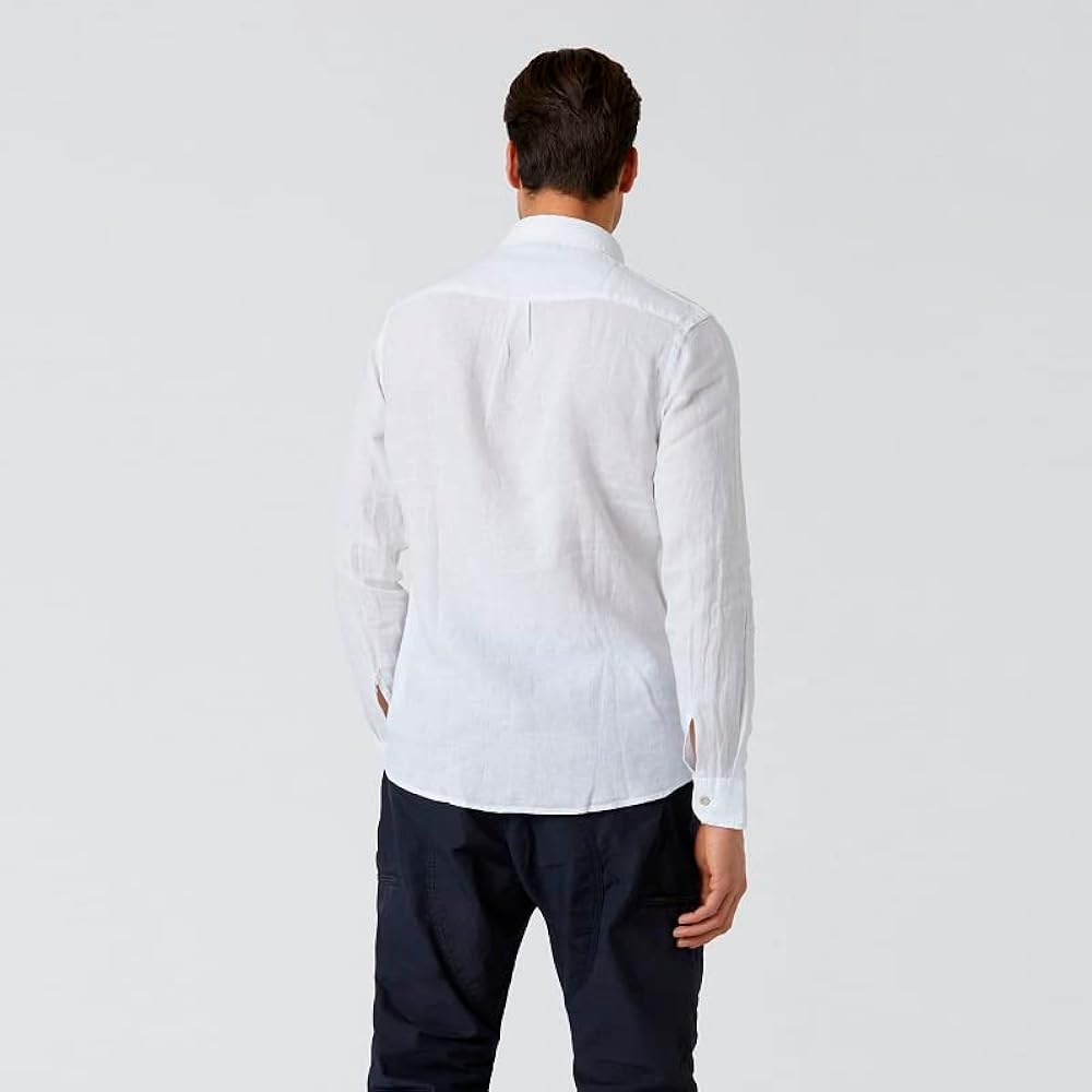 Aeronautica Militare Men’s Linen Shirt – Long Sleeve