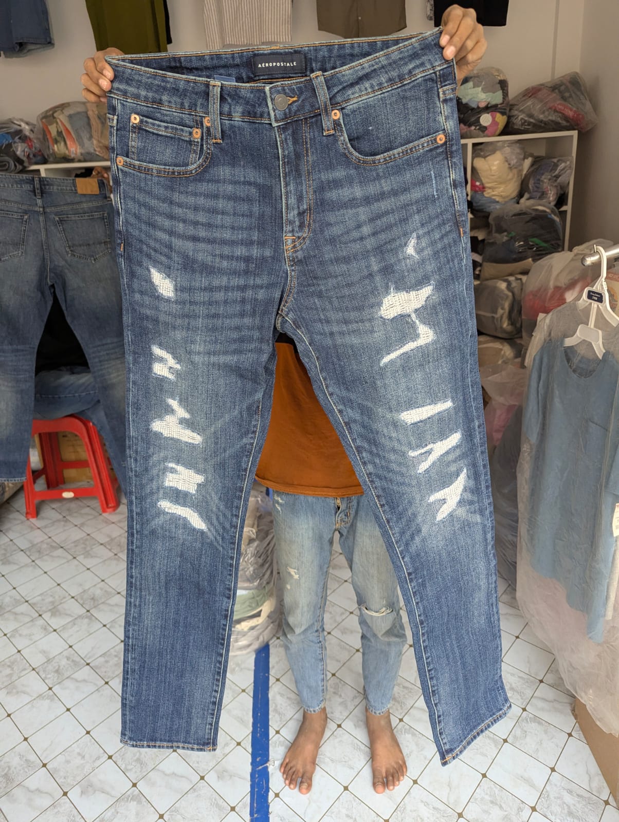Aeropostale Ganding Denim Pant
