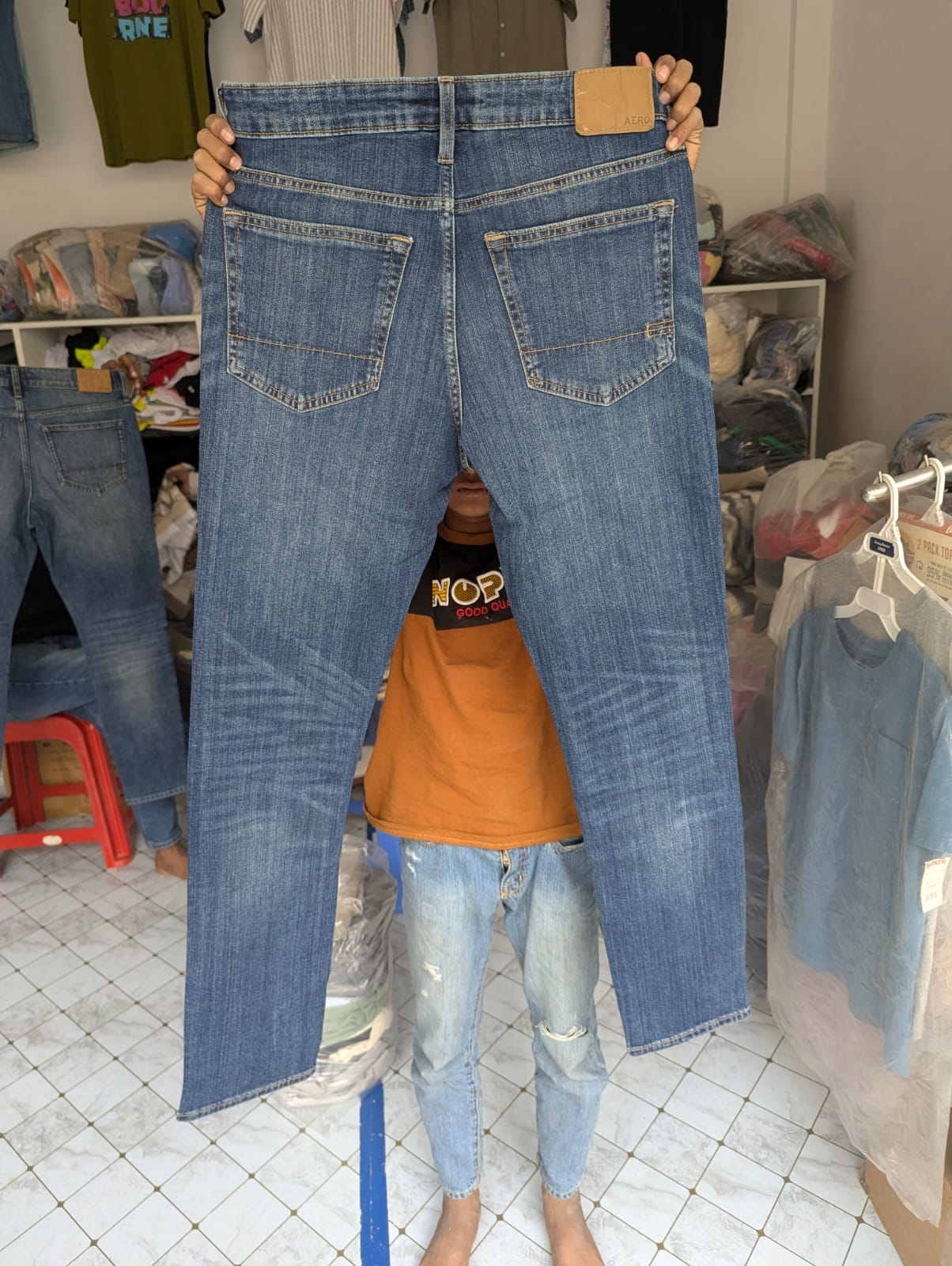 Aeropostale Ganding Denim Pant