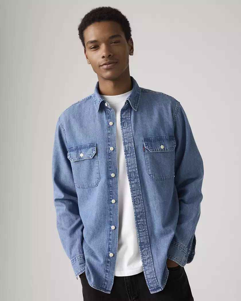 Levi’s Classic Worker Shirt – S Size Relaxed fit