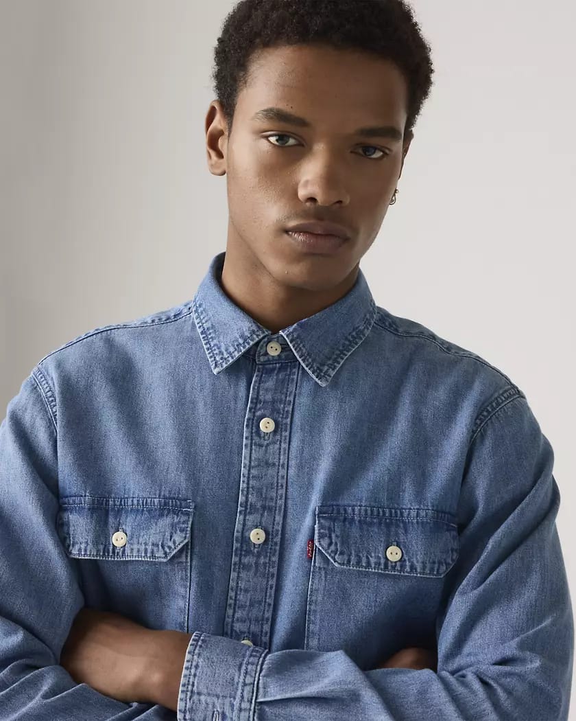 Levi’s Classic Worker Shirt – S Size Relaxed fit