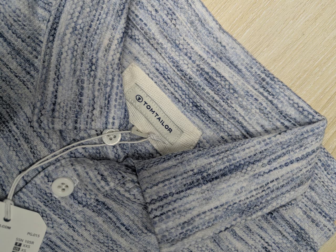 Tom Tailor Premium Polo – XS & S Size Only