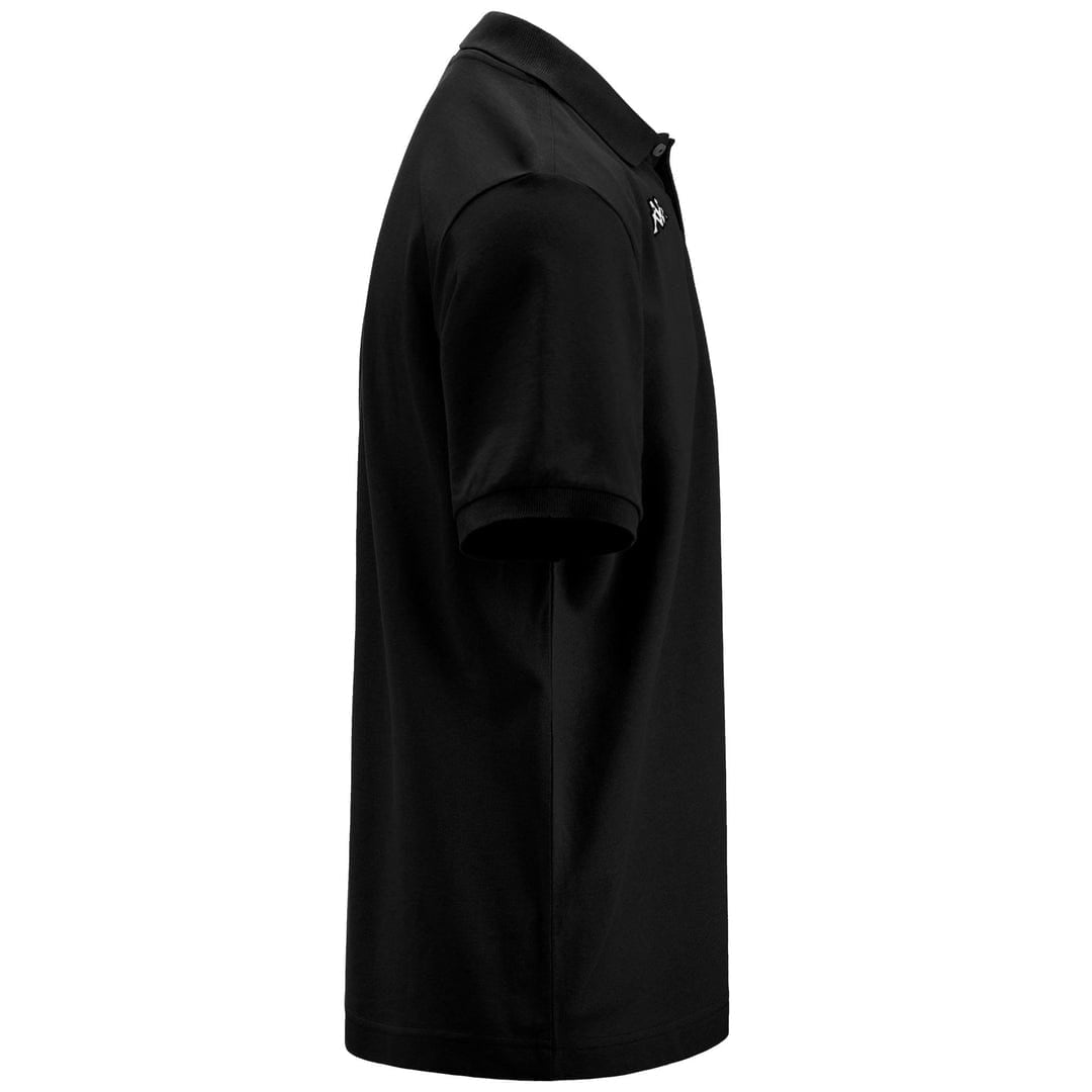 Kappa Logo Polo Shirt – Black (Size L)