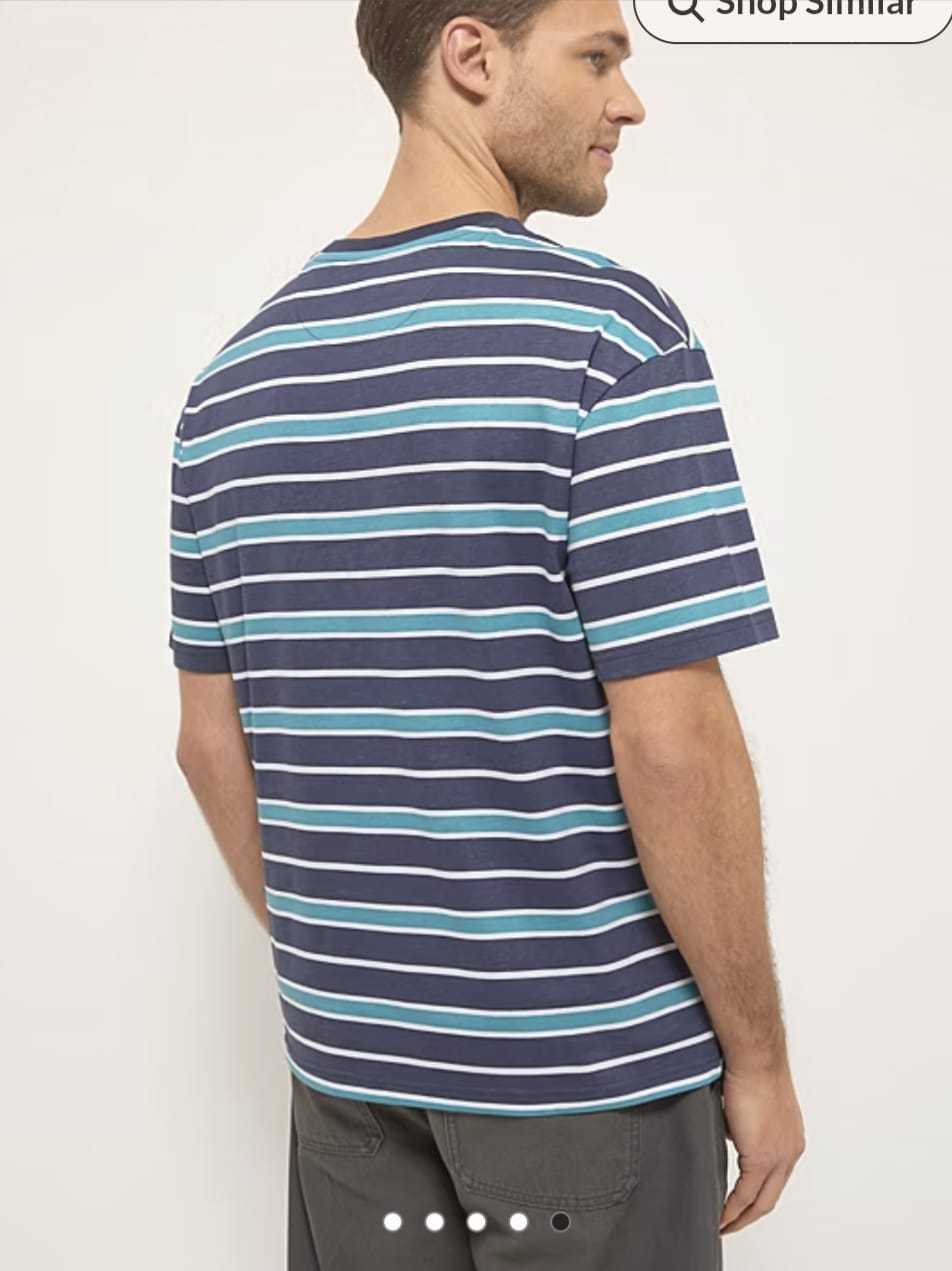 George Men’s Relaxed Fit Crew Neck T-Shirts M Size