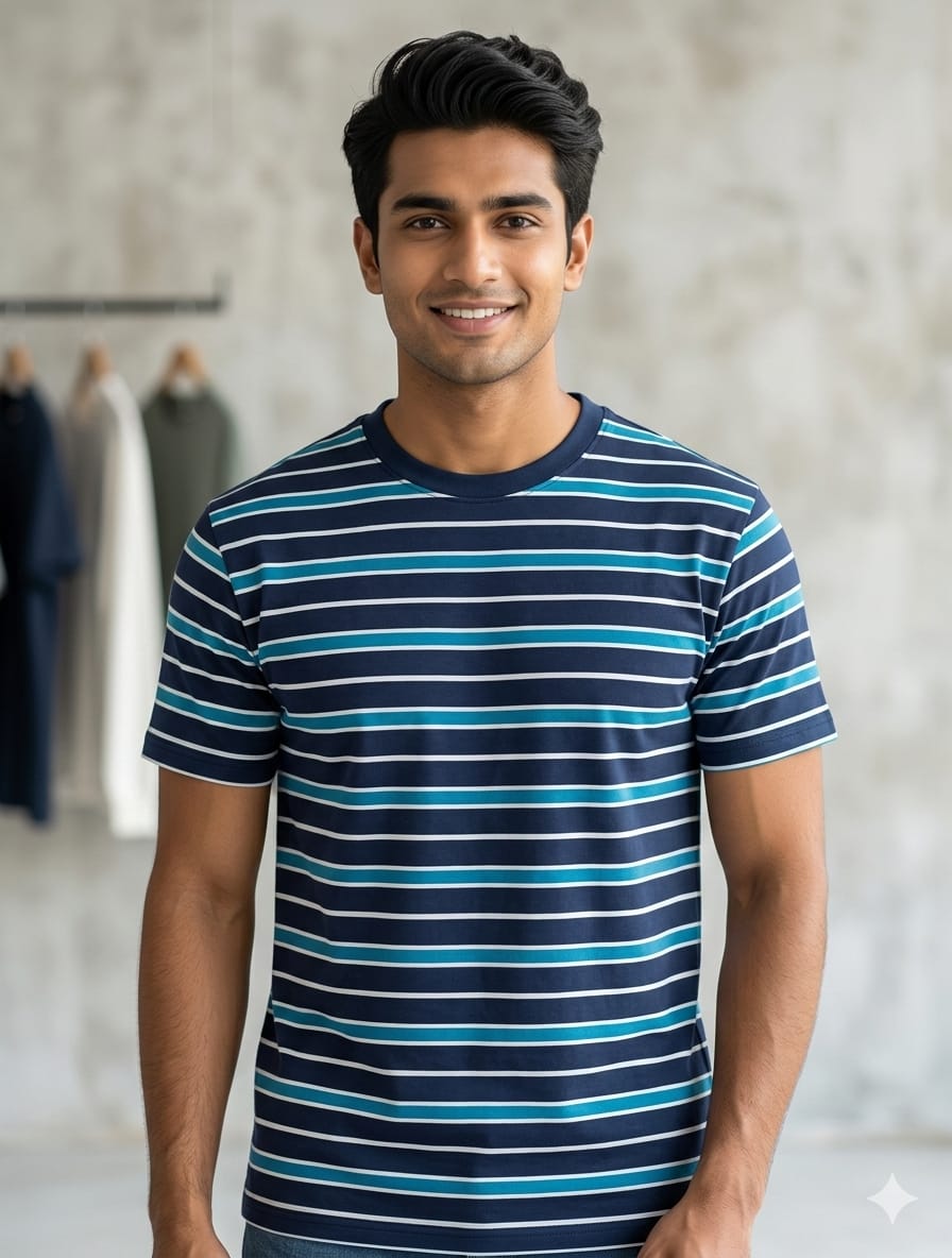 George Men’s Relaxed Fit Crew Neck T-Shirts M Size