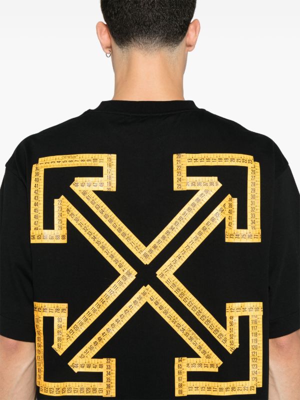 Off-White™ Tape Arrow Short Sleeve T-Shirt — Imported From Italy