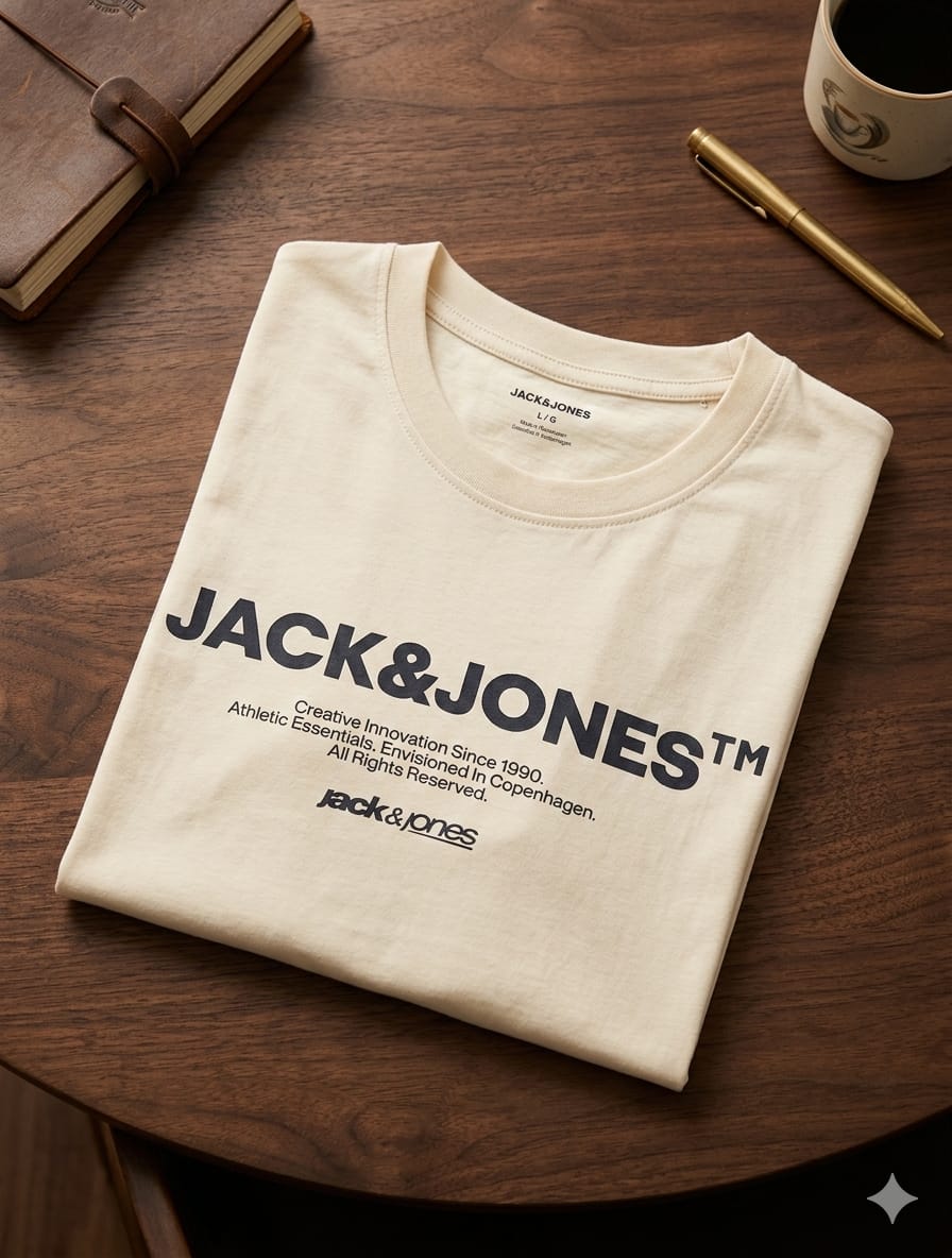 Jack & Jones Beige T-Shirt (Original)