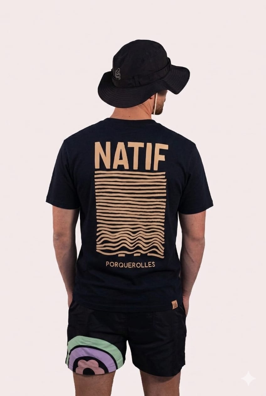 NATIF “New Porquerolles” T‑Shirt – Premium Casual Tee
