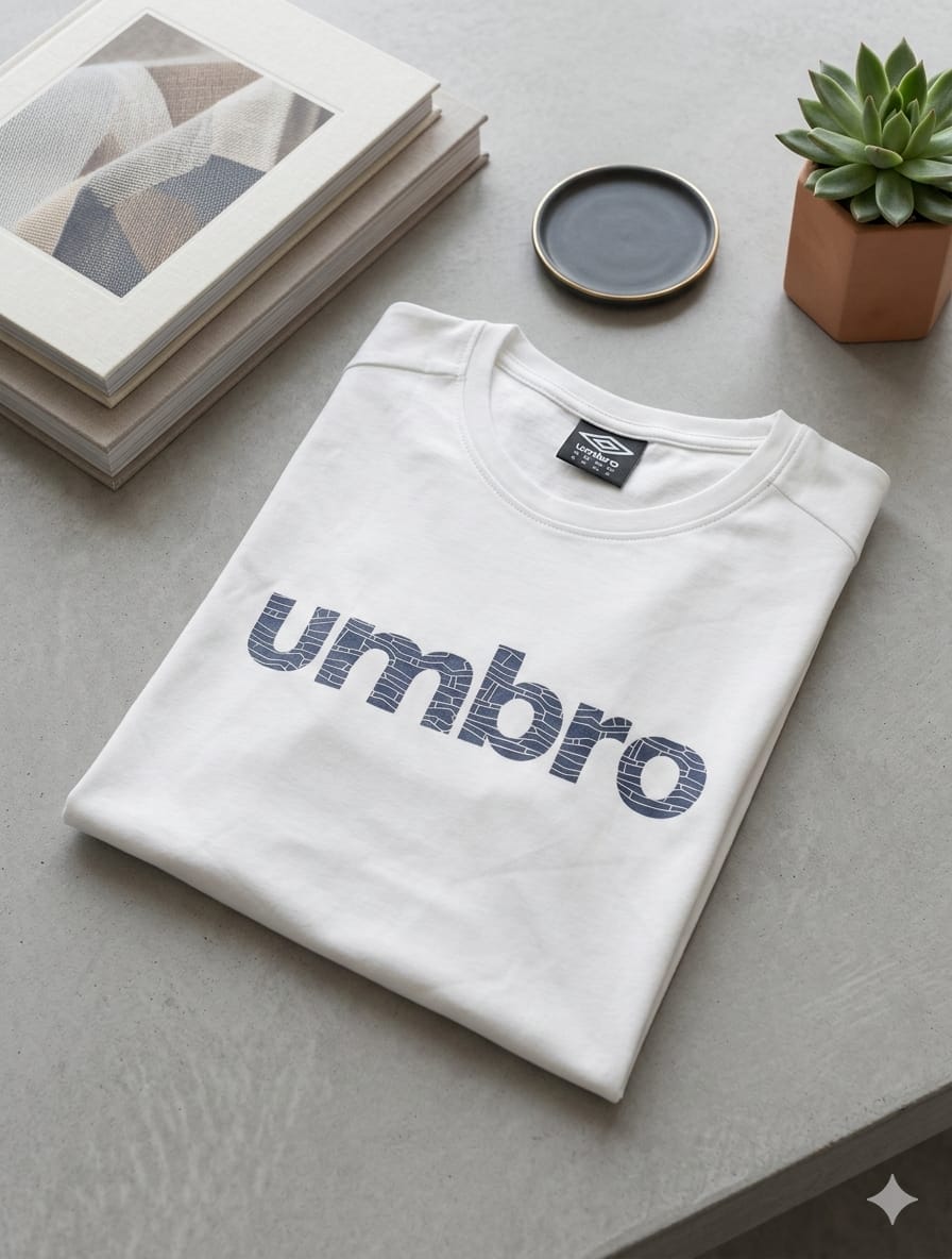 Umbro White T-Shirt – XL