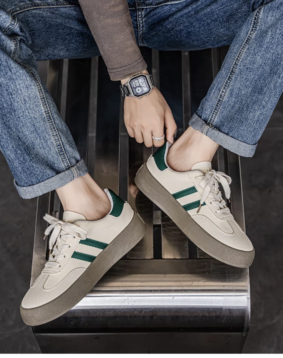 New Summer Unisex Niche Design Hong Kong Style Fashion Retro Low-Top Casual Skate Shoes
