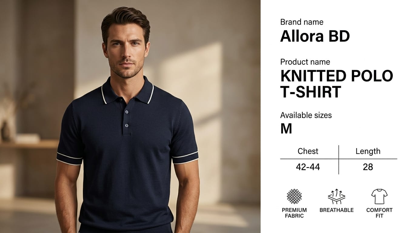 Premium Export Summer Knit Polo Collection