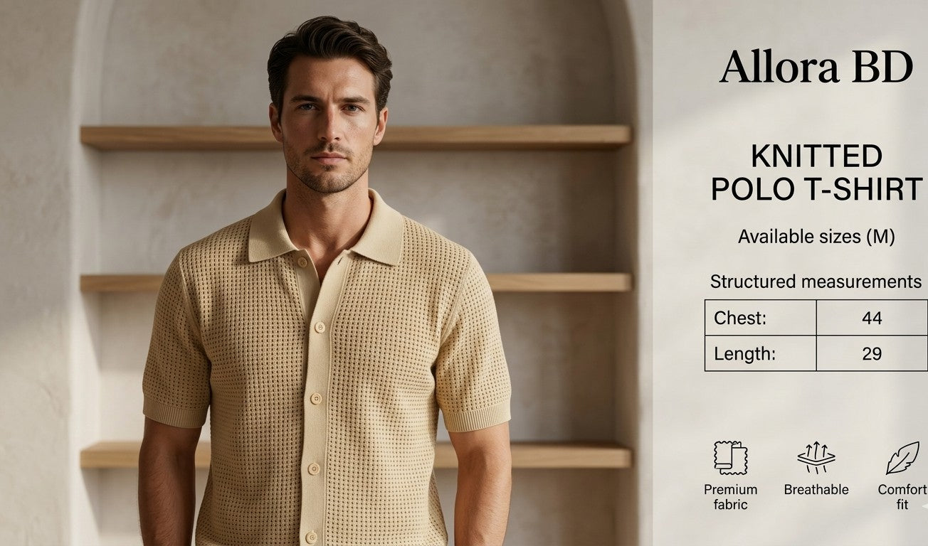 Premium Export Summer Knit Polo Collection