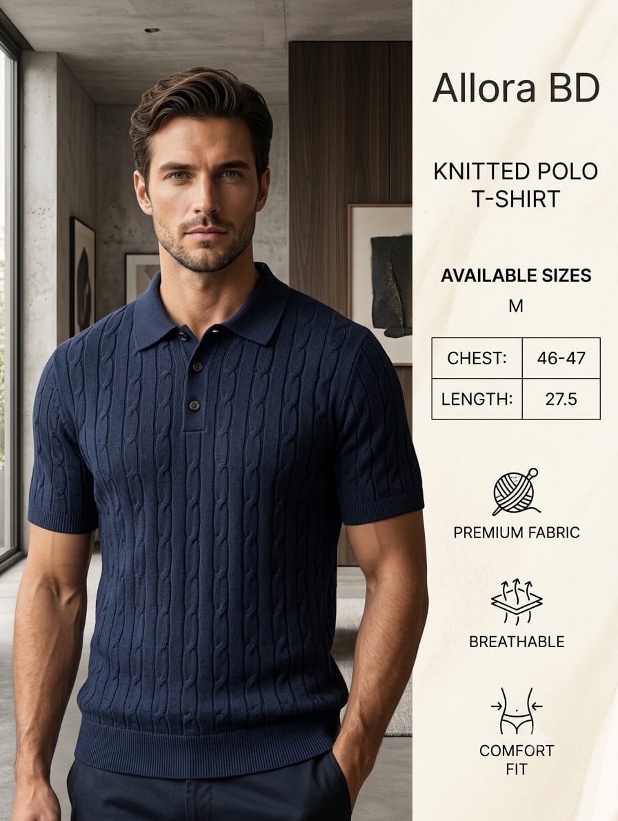 Premium Export Summer Knit Polo Collection