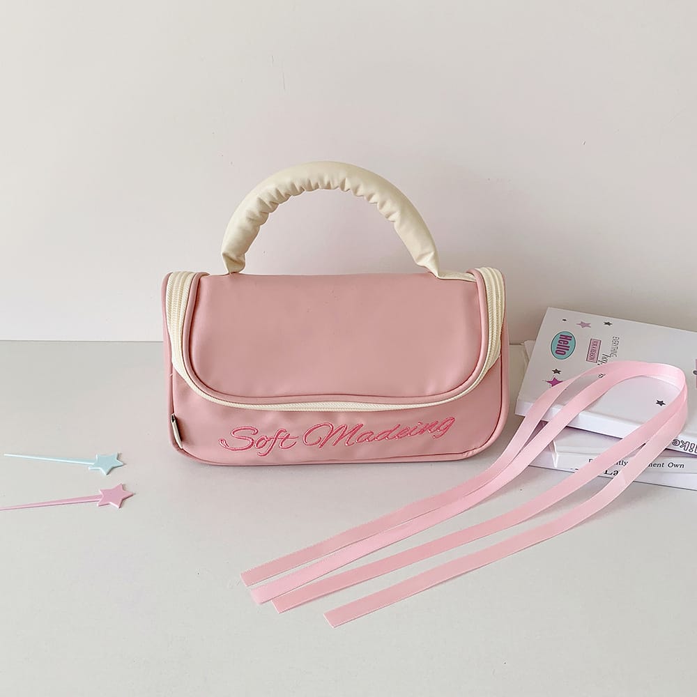 High Beauty Value Cute Girl's Portable Cosmetic Bag
