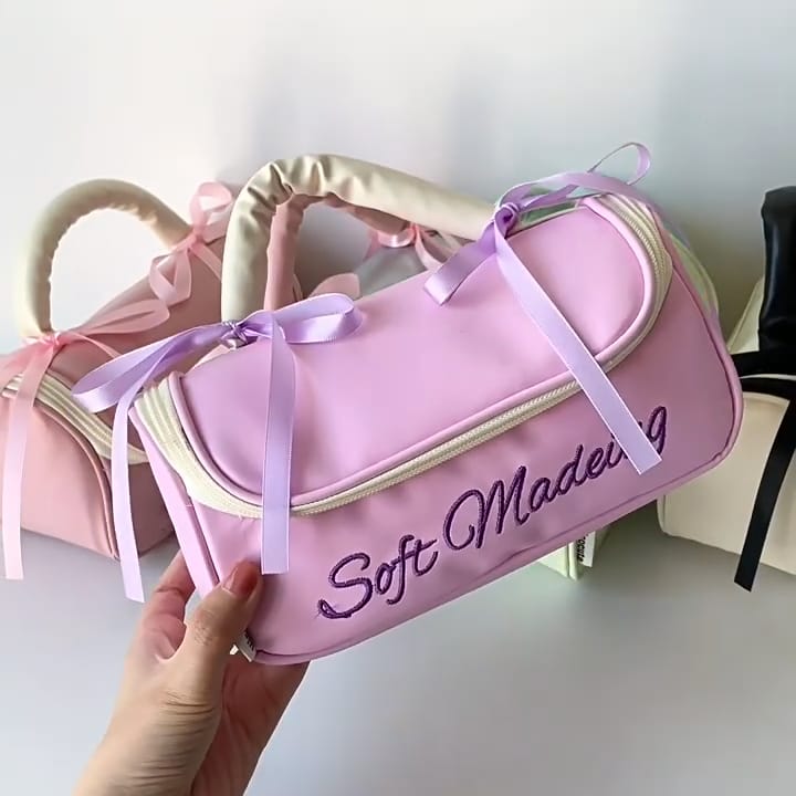 High Beauty Value Cute Girl's Portable Cosmetic Bag