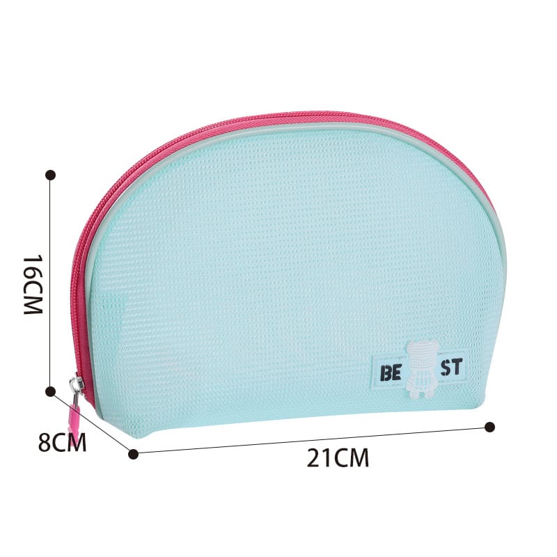 Travel Cosmetic Bag Hand Mesh Storage Bag Mini Cosmetic Bag Large Capacity Premium Sense