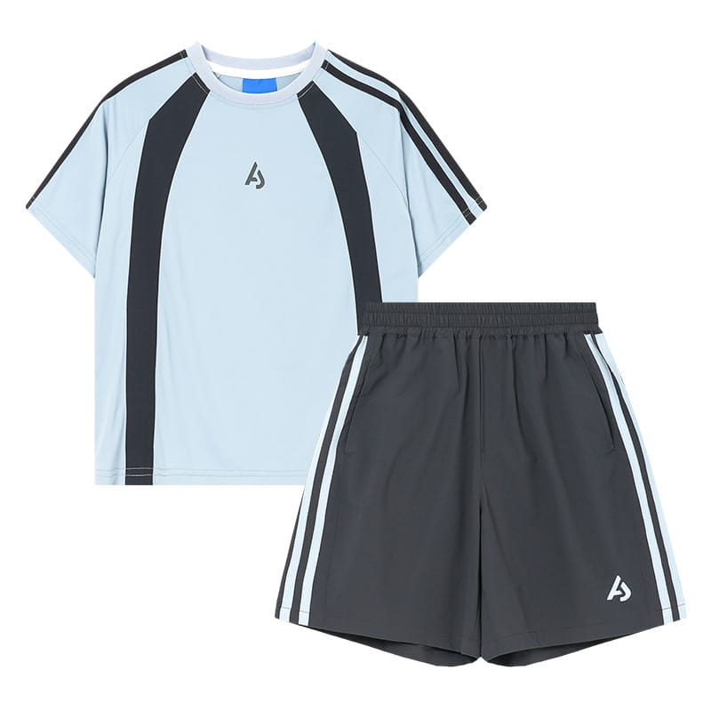 Boys Clothes Sets Summer Kids Sport Short Sleeve T-shirt + Shorts 2 Pieces Suit Teenage Child Outfits For 5 6 8 10 12 14 Years