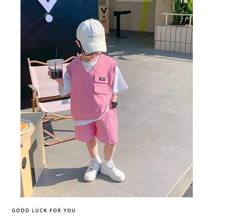 Summer Baby and Boys Cotton Contrast Patchwork t-Shirt Tops+Shorts Pant Sets School Kids Tracksuit Child 2PCS Outfit 1-10 Years