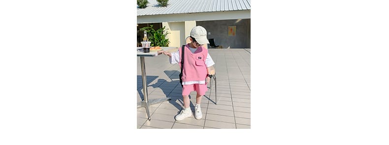 Summer Baby and Boys Cotton Contrast Patchwork t-Shirt Tops+Shorts Pant Sets School Kids Tracksuit Child 2PCS Outfit 1-10 Years